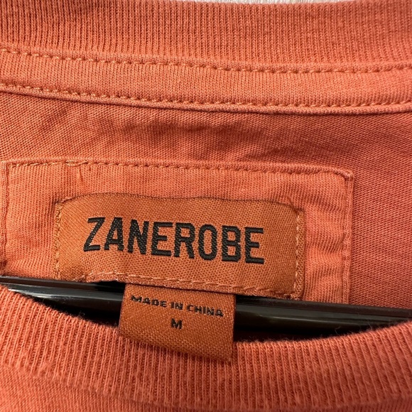Zanerobe Burn Orange  Short Sleeve Tee size M - Picture 3 of 6